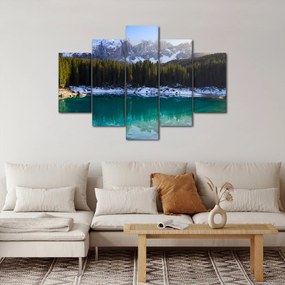 Kép - Karersee tó (150x105 cm)