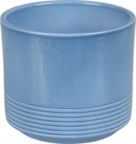 Kerámia kaspó kék Cermax 12,5 cm x 12,5 x 11 cm
