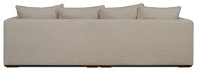 Bézs kordbársony kanapé 266 cm Comfy – Scandic
