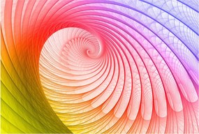 Fotótapéta Absztrakt Spirál Mozgás mélysége színes 200x140 +ragasztó