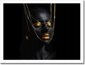 Poszterek keretben 40x30 Arannyal bevont fej