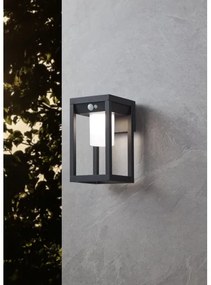Eglo 900804 - LED napelemes fali lámpa MARTANO 3,7W/3,7V IP44 érzékelővel