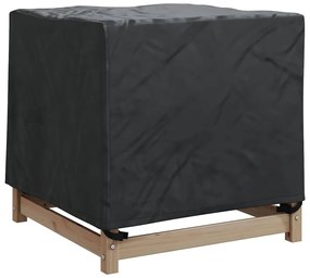 Kültéri bútorhuzat Fekete 82 x 82 x 65 cm 420D Oxford Szövet