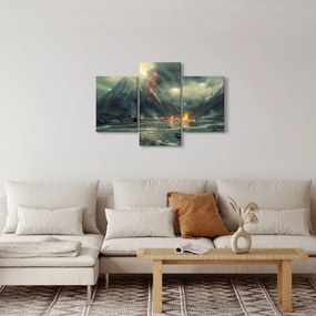 Kép - Vulkánkitörés (90x60 cm)