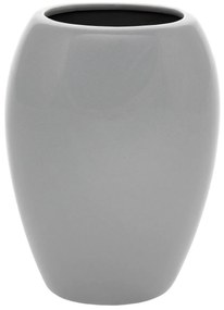 Kerámia váza Jar, 14 x 20 x 9 cm, szürke