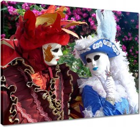Vászonkép 50x40 Maszkok farsangra