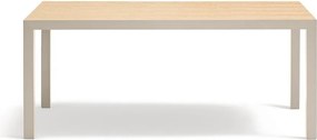 Étkezőasztal tölgyfa asztallappal 75x180 cm Alma – Teulat