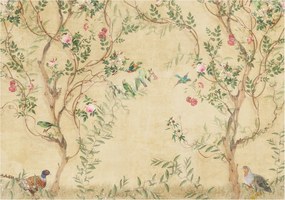 Dekoratív Fotótapéta Fali Falra Virágos ékezetek 208x146 Ragasztó