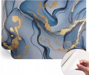 Öntapadós fotótapéta a konyhába Mosható Kék hullámok 208x146 cm