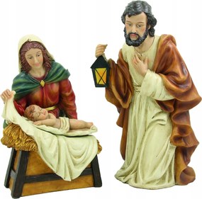 Szent CsalĂĄd KarĂĄcsony., tĂ©rdelĆ- figurĂĄk 15cm magasak