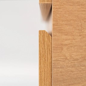 Vario Forte 80 alsó szekrény mosdóval tölgy-tölgy