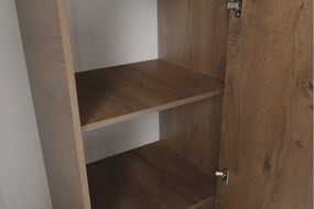 Akasztós szekrény DA1,  lefkas tölgy, VILAR
