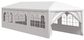 vidaXL fehér partisátor 3 x 9 m