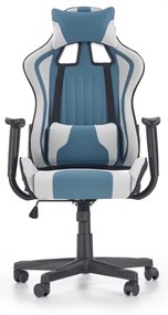 KODA irodai szék világosszürke/kék