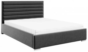 St3 ágyrácsos ágy, sötétszürke (200 cm)