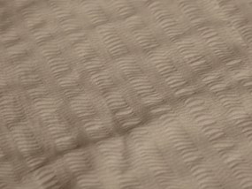 STANDO krepp ágyneműhuzat, világosbarna Ágyneműhuzat mérete: 70 x 90 cm | 140 x 200 cm