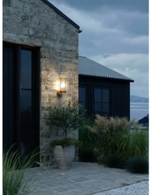 Nordlux - LINTON kültéri fali lámpa 1xE27/15W/230V IP54 sárgaréz