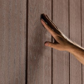 Newton Plus wide 11 x 7,5 műanyag kerti ház barna