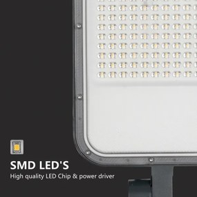 Brilagi-LED Kültéri lámpa oszloppal és kl. 3 m URBANLIGHT LED/100W/230V antracit IP65