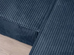 U alakú ülőgarnitúra SMART COSARO 295x140 cm, sötétkék