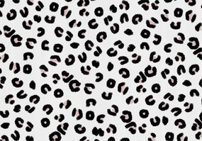 Vinyl fotótapéta Leopard Szürke-Krém Print 416x254 +ragasztó