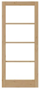 Belső Ajtó Üveggel ORKDAL Barna 86 x 198.5 cm