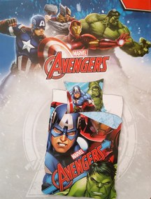 Avengers Bosszúállók 100% Pamut Gyerek Ágyneműhuzat 140 x 200 cm 2 részes