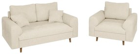 Bézs kanapé 150 cm Ariella – Ropez
