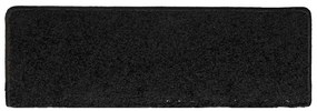 30 db fekete lépcsőszőnyeg 65 x 21 x 4 cm