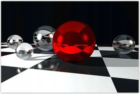 Poszterek 120x80 Golyók a rácson