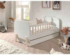 Fehér gyerekágy alatti fiók 70x140 cm Kiddy – Vipack
