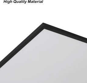 Brilagi - LED mennyezeti lámpa. SLIMFRAME LED/80W/230V 120x60 cm 3000/4000/6000K fekete