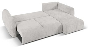 Világosszürke sarokkanapé (jobb oldali) Matera – Cosmopolitan Design