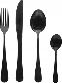 Shadow Evőeszköz Szett Fekete 4 Személyes Szett