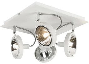 Design fehér, 4 lámpával állítható - Nox