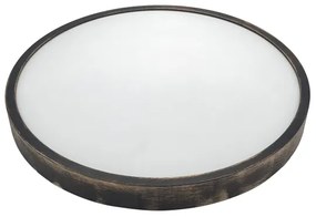 Brilagi - LED mennyezeti lámpa CARVALHO SLIM SMOKEY LED/36W/230V tölgy átm. 47,5 cm