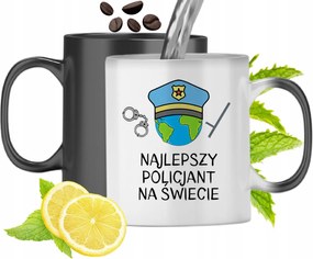 Mágikus Bögre Rendőrnek Színváltós Nyomtatott Fényképpel