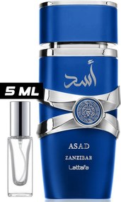 Lattafa Asad Zanzibar (5 ML) Eau de Parfum