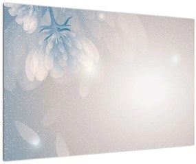 Kép - havas virágok (90x60 cm)