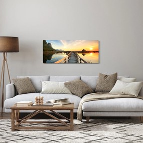 Kép egy gyaloghídról (120x50 cm)
