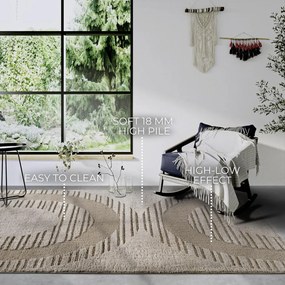 Bézs szőnyeg 160x235 cm Bartoux Beige – Elle Decoration