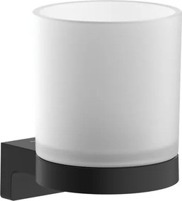 Hansgrohe AddStoris S pohártartó pohárral együttfekete matt színben 41769670