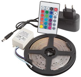 Dekoratív Fehér Bőr Vízágy LED Világítással 140 x 200 cm NANTES Beliani