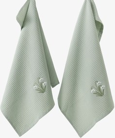 Goldea hímzett waffle konyharuha - cikkszám 032 50 x 70 cm