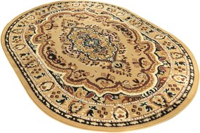Ovális szőnyeg Bcf 200x300 Klasszikus Divatos Tömör Török Szőnyeg 21be