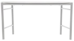 Világosszürke fém kerti pad Disc – Zone