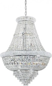 IDEAL LUX 243597 DUBAI SP24 Kristály Függesztett Lámpa E14 IP20