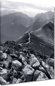Vászonkép 60x80 A Tátra főcsúcsa