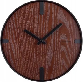 Falióra fekete, diófa falióra nappaliba, konyhába Dashed XX