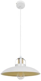 Brilagi - Csillár zsinóron FLAMENGO 1xE27/60W/230V fehér